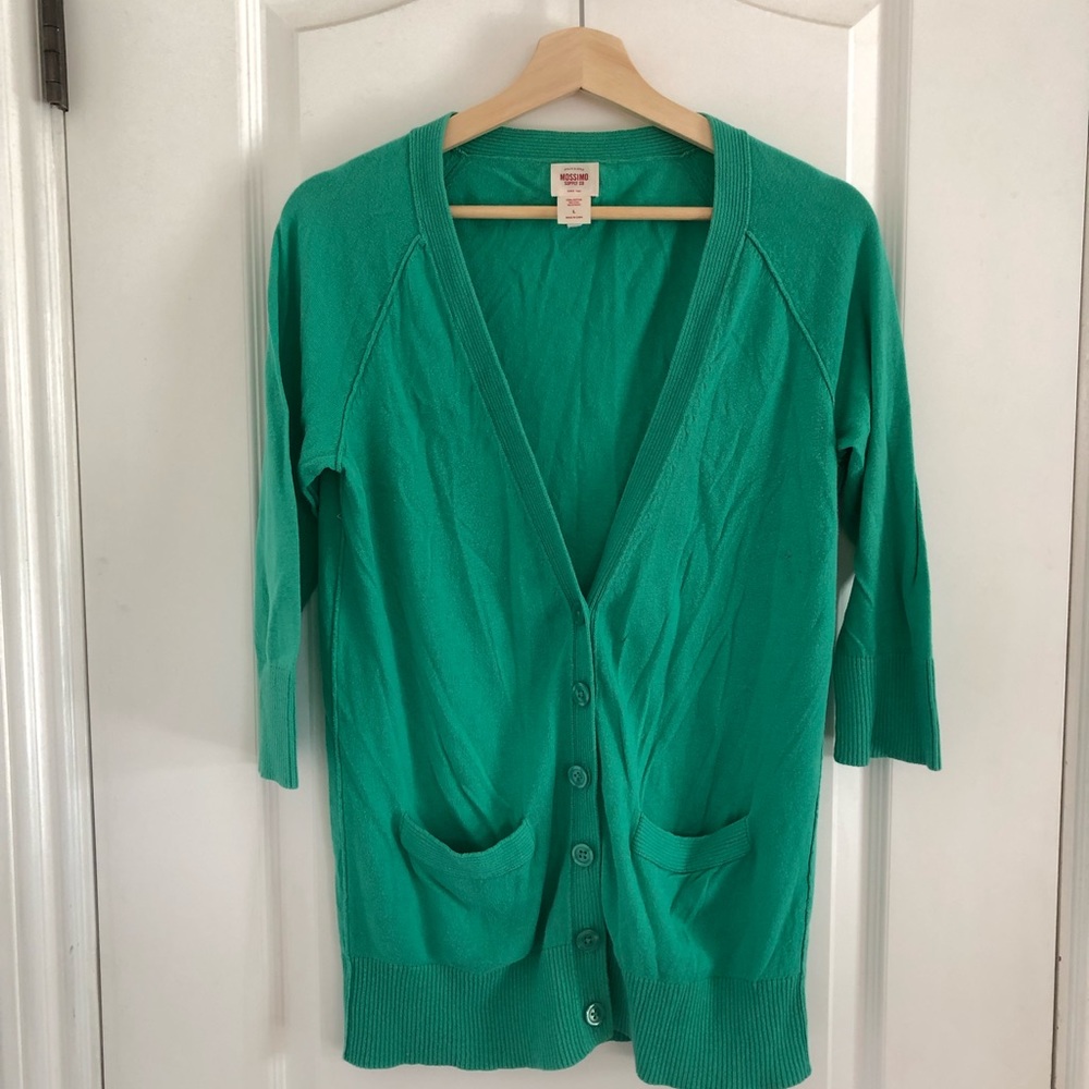 Green Cardigan